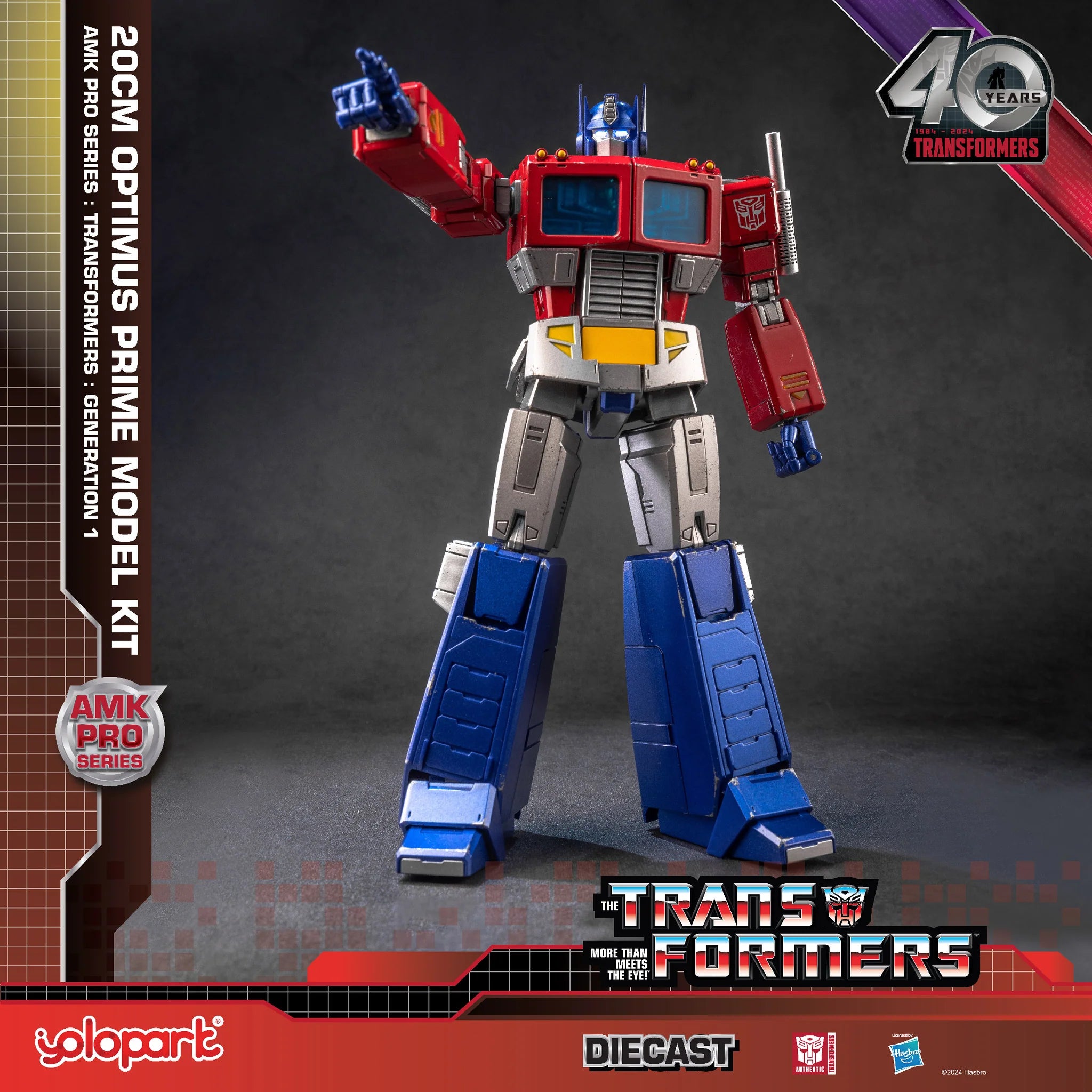Yolopark Transformers: Generation One AMK PRO Series 20cm Optimus Prime Model Kit